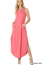 Load image into Gallery viewer, Viscose Sleeveless Maxi Dress
