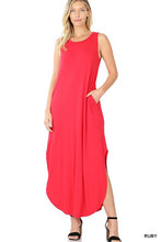 Load image into Gallery viewer, Viscose Sleeveless Maxi Dress
