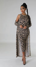 Load image into Gallery viewer, Leopard 2pc Dress
