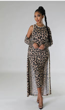 Load image into Gallery viewer, Leopard 2pc Dress
