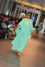 Load image into Gallery viewer, Green Chiffon Layered Dress
