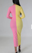 Load image into Gallery viewer, Banana Split BodyCon Dress
